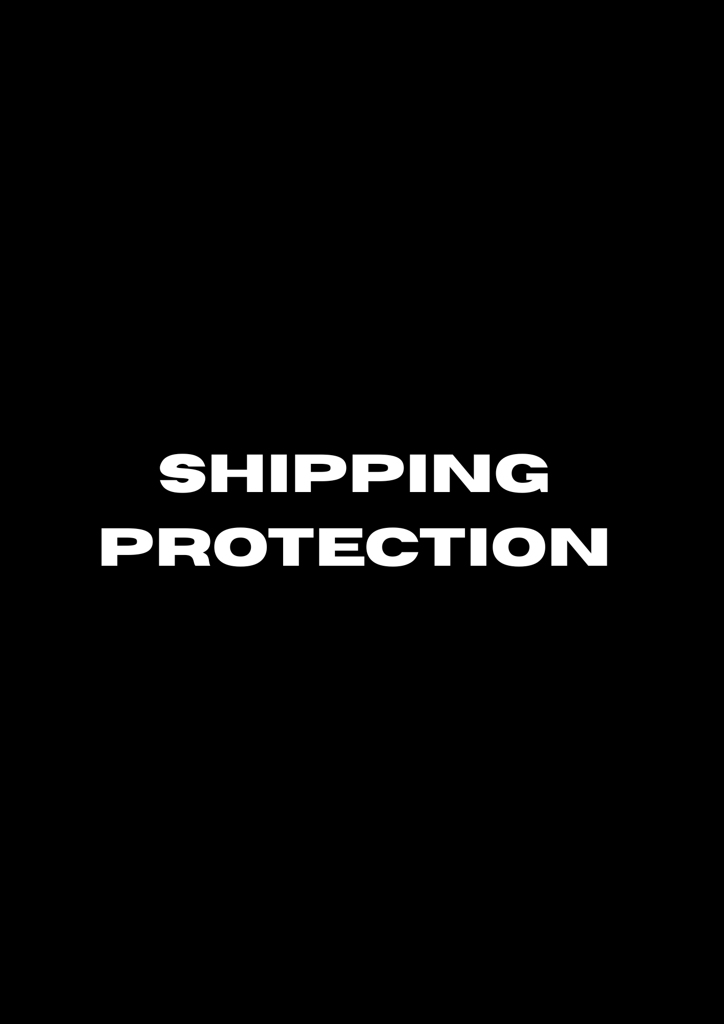 SHIPPING INSURANCE
